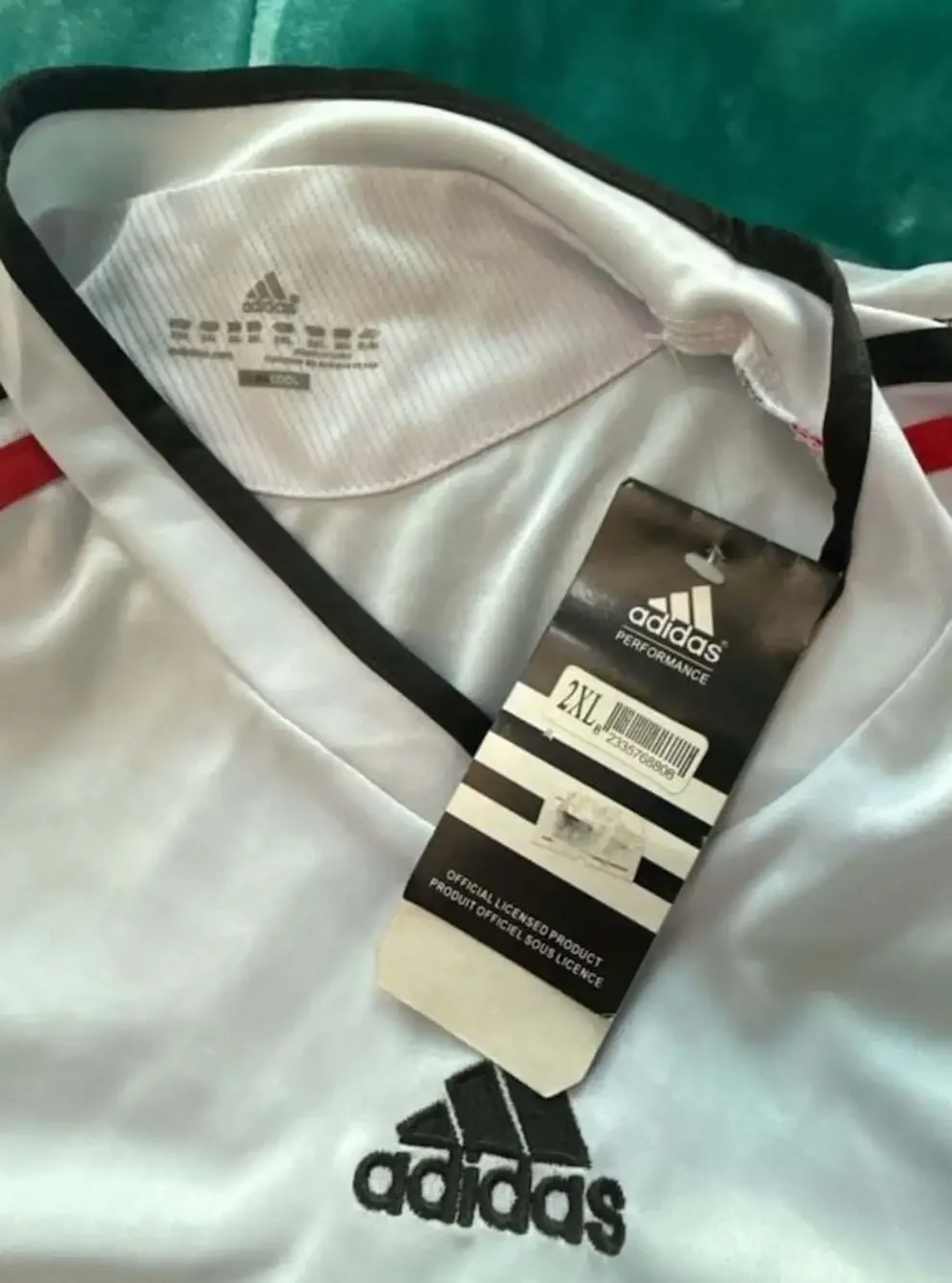 Adidas Uganda FUFA Cranes National Team Climacool Soccer Jersey 2XL
